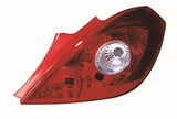Vauxhall Corsa 3 Door Hatchback 2011-2015 Rear Lamp Red & Clear (Standard Models) Driver Side R