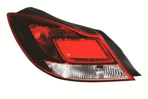 Vauxhall Insignia Hatchback 2009-2013 Rear Lamp Red & Clear Passenger Side L
