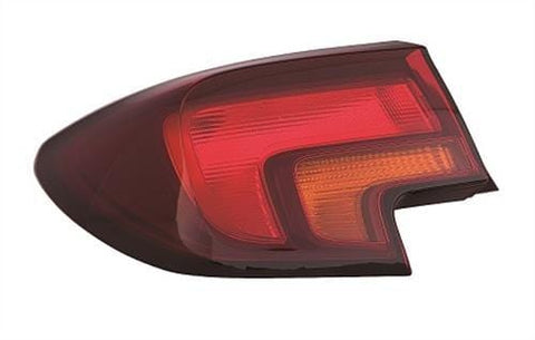 Vauxhall Astra 5 Door Hatchback 2015-2019- Rear Lamp Outer Section - Not LED Type Passenger Side L