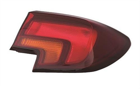 Vauxhall Astra 5 Door Hatchback 2019- Rear Lamp Outer Section - Not LED Type Driver Side R
